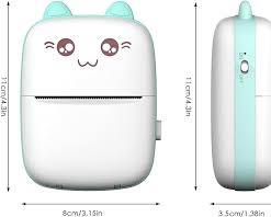 Portable Mini Pocket Printer BT Thermal Printer